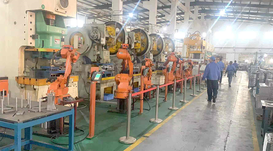揭秘金環電器滾筒干衣機沖壓自動化生產是如何進行的？